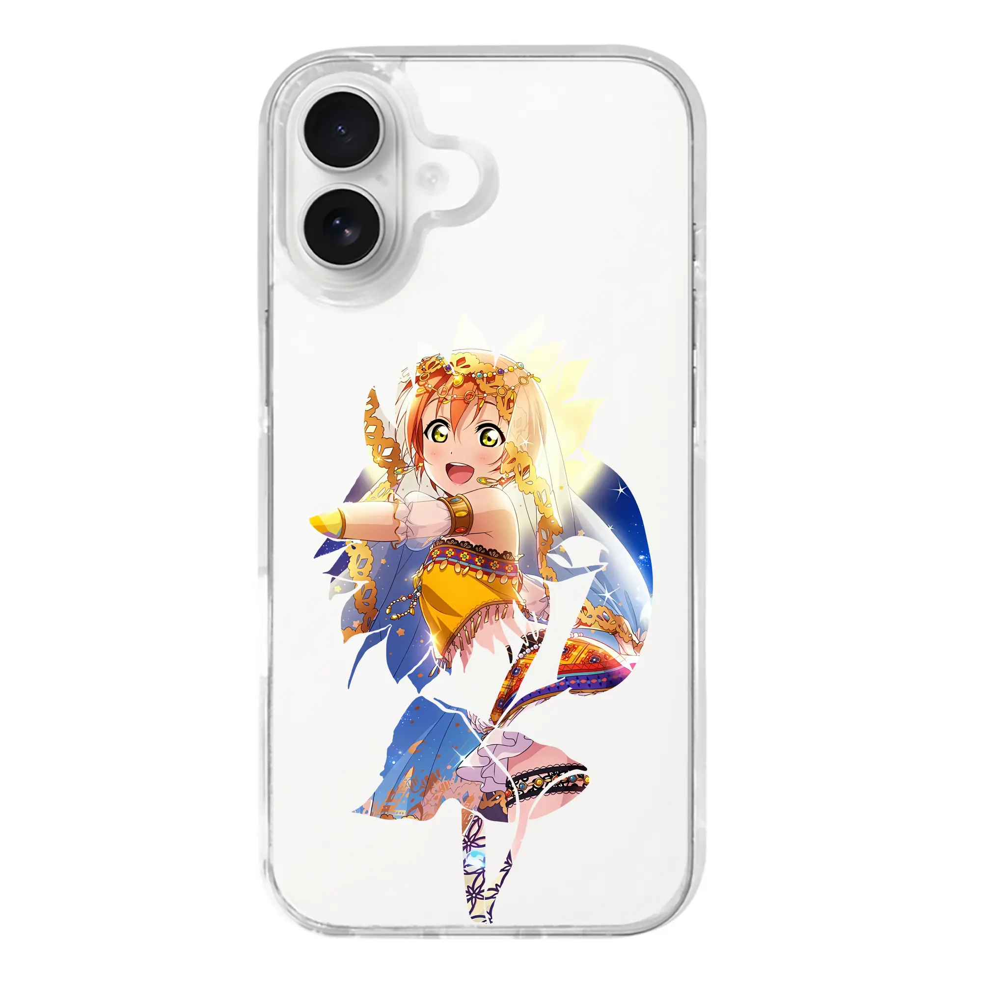 Love Live! グッズ,星空凛 - iPhone 17シリーズ 透明スマホケース – 薄型・耐衝撃・精密フィット保護カバー